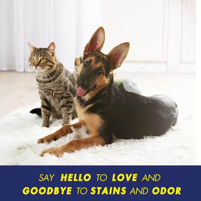 32 oz Pet Stain and Odor Eliminator spray bottle removes pet stains and odors with OxiClean and Arm & Hammer deodorizer