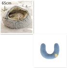 2 In 1 Dog And Cat Bed Pet Winter Bed Round Plush Warm Bed House Soft Long Plush Pets Bed Pet Products cs06jp-nn.myshopify.com