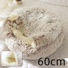 2 In 1 Dog And Cat Bed Pet Winter Bed Round Plush Warm Bed House Soft Long Plush Pets Bed Pet Products cs06jp-nn.myshopify.com