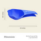 2in1 Paw-shaped Durable and Sturdy Pet Food Scoop/Clip (1 cup) cs06jp-nn.myshopify.com