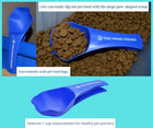 2in1 Paw-shaped Durable and Sturdy Pet Food Scoop/Clip (1 cup) cs06jp-nn.myshopify.com