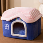 Dog Autumn And Winter Pet Cat Sponge Nest Teddy Closed