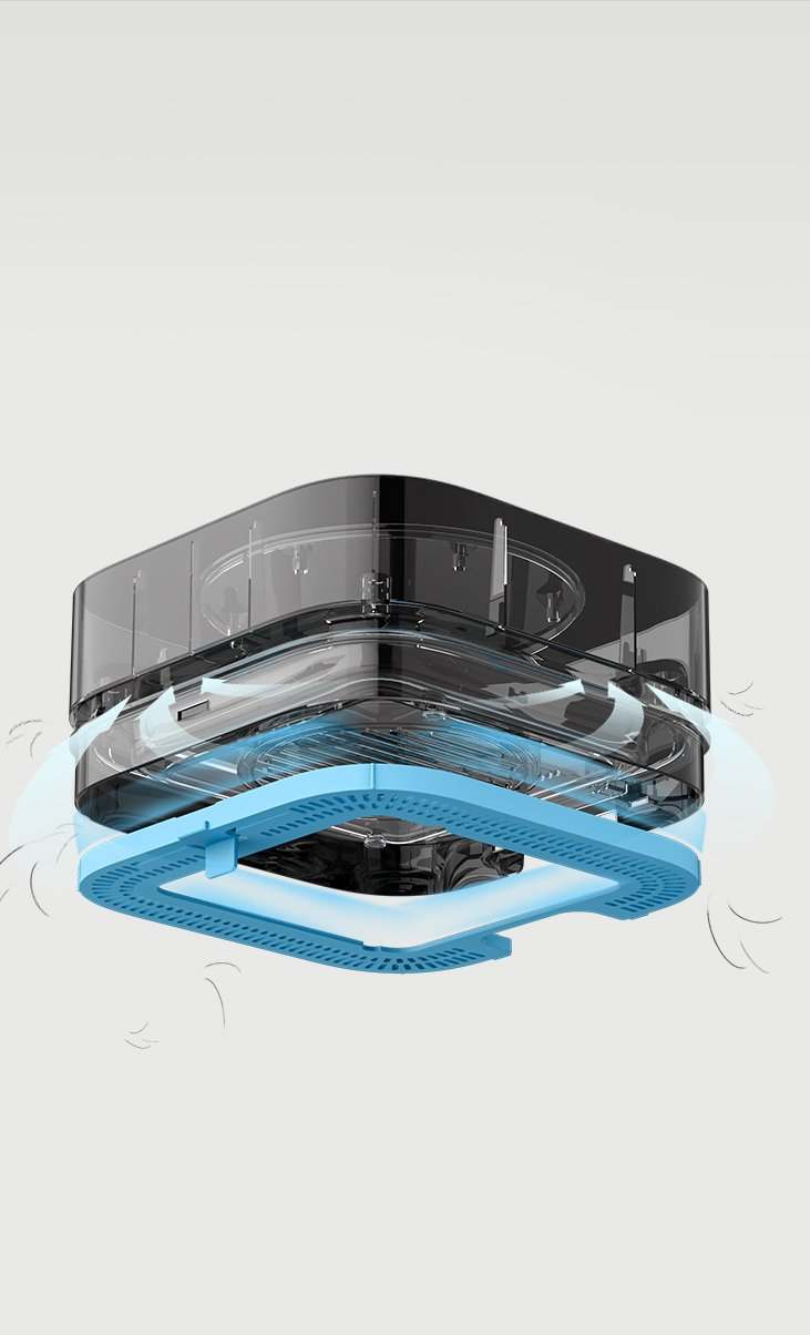 Instachew PETKIT Air Magicube smart white pet odor eliminator with remote control app