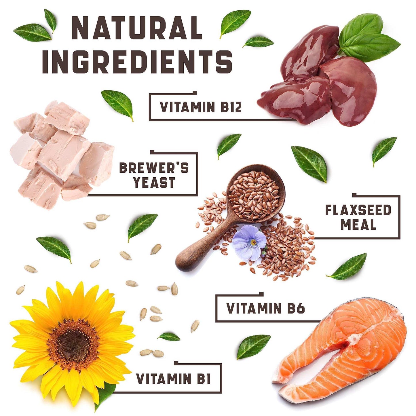 Chewable flea and tick prevention treats for dogs with natural vitamins and duck flavor, no collars needed