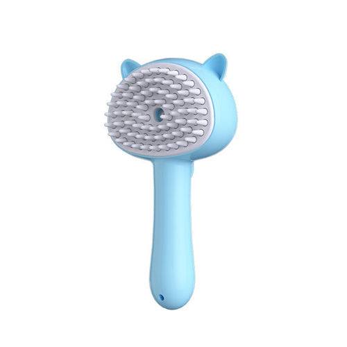 Multifunctional hair cleaning brush with mist for cat grooming and shedding reduction