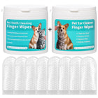 Disposable Pet Cleaning Products Teeth Cleaning Wipes Ear Care Fingertips Ear Mite Removal Cat And Dog Ear Cleaning Pet Products