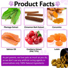 OEM Hot Sales Probiotics Chews For Pets Customized Shape For Digestive Health Pets Supplement Healthy Gut For Dogs