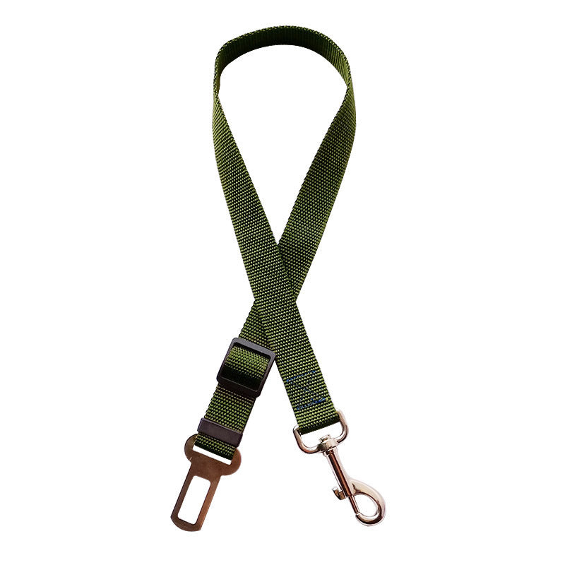 Adjustable Pet Cat Dog Car Seat Belt Pet Seat Vehicle Dog Harness Lead Clip Safety Lever Traction Dog Collars Dogs Accessoires Pets Products cs06jp-nn.myshopify.com