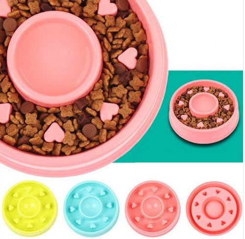 Anti-choke Bowl Plastic Dog Bowl Healthy Feeder cs06jp-nn.myshopify.com