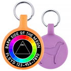 Bark Side of the Moon Pink Floyd Ecoplastic Pet ID Tag- Choose from cs06jp-nn.myshopify.com