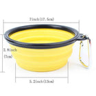 COLLAPSIBLE SILICONE TRAVEL PET BOWL cs06jp-nn.myshopify.com