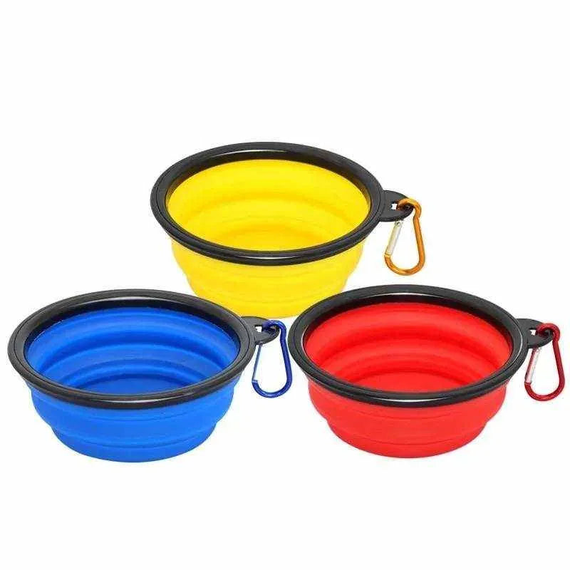 COLLAPSIBLE SILICONE TRAVEL PET BOWL cs06jp-nn.myshopify.com