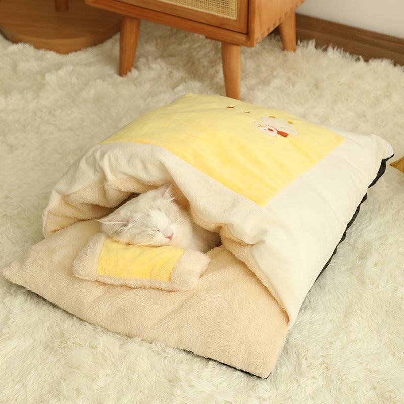 Cat Nest Winter Warm Semi-enclosed Quilt cs06jp-nn.myshopify.com