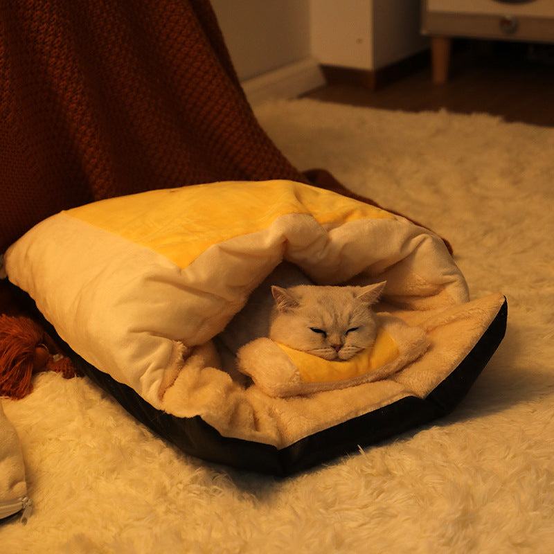 Cat Nest Winter Warm Semi-enclosed Quilt cs06jp-nn.myshopify.com