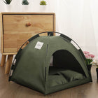 Cat Tent Cooling Mat  Dog House Pet Sofa Camping Dog Bed With Cushion cs06jp-nn.myshopify.com