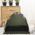 Cat Tent Cooling Mat  Dog House Pet Sofa Camping Dog Bed With Cushion cs06jp-nn.myshopify.com