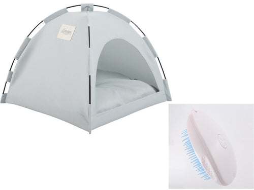 Cat Tent Cooling Mat  Dog House Pet Sofa Camping Dog Bed With Cushion cs06jp-nn.myshopify.com