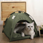 Cat Tent Cooling Mat  Dog House Pet Sofa Camping Dog Bed With Cushion cs06jp-nn.myshopify.com