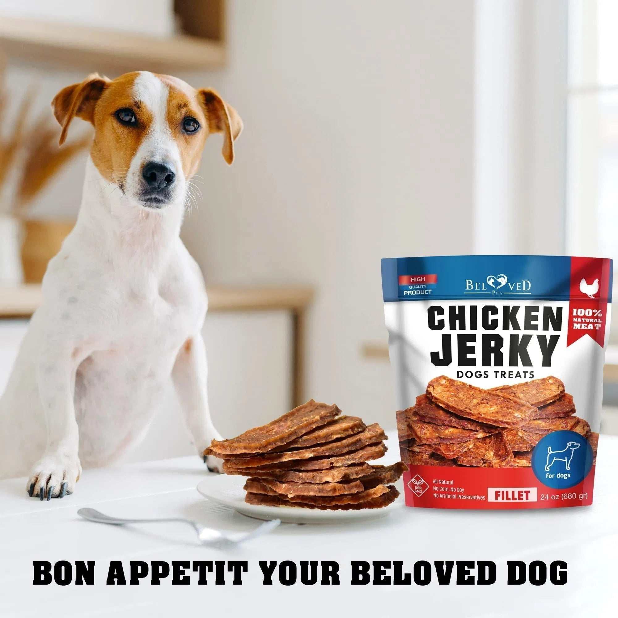 Chicken Jerky Dog Treats 1.5 Lb Human Grade Pet Snacks Grain Free cs06jp-nn.myshopify.com