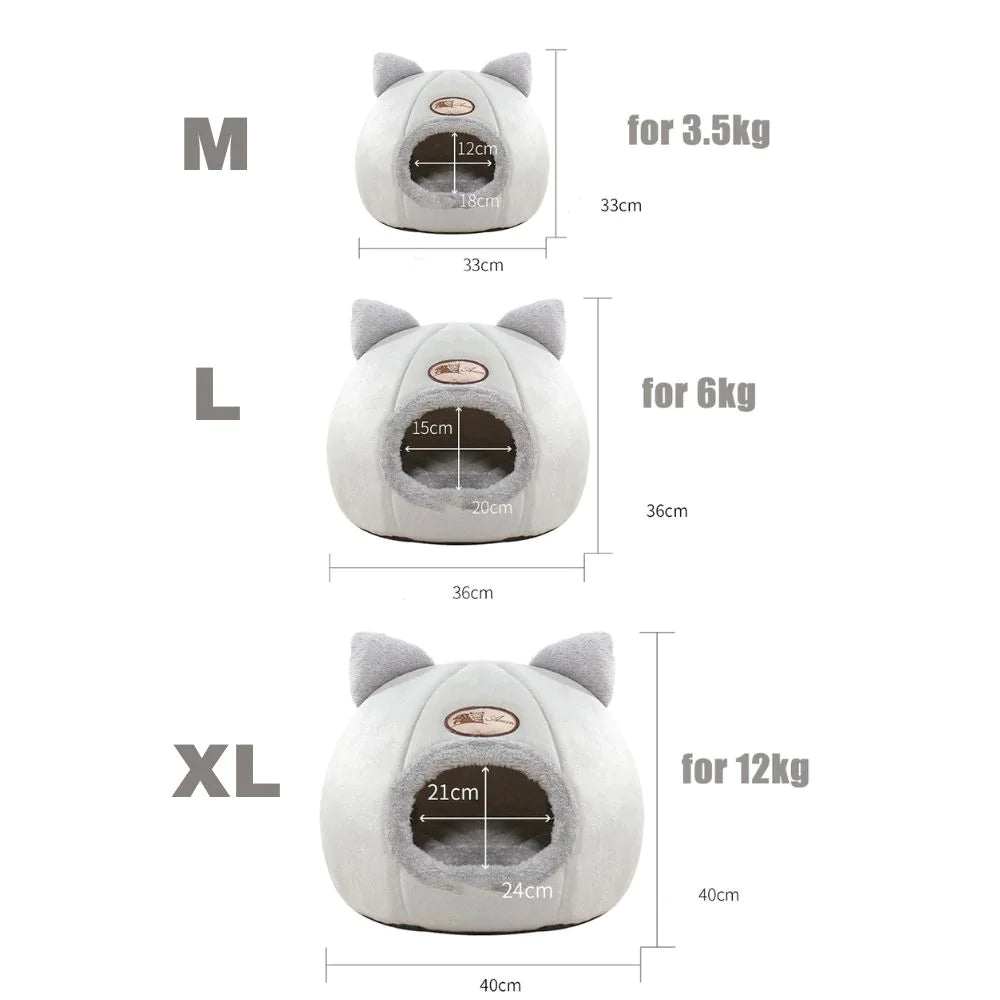Cozy 2-In-1 Pet House Bed cs06jp-nn.myshopify.com