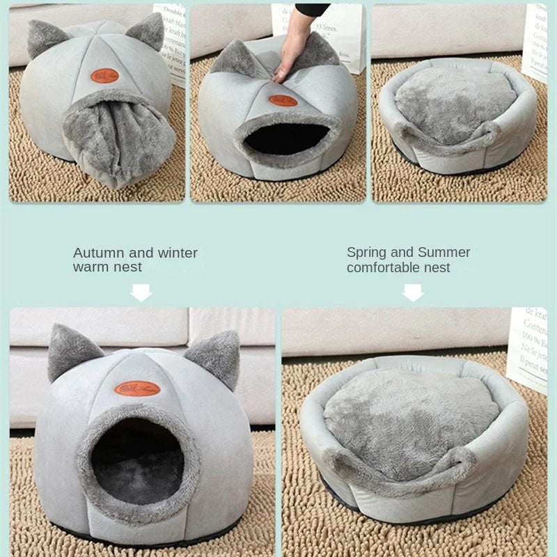 Cozy 2-In-1 Pet House Bed cs06jp-nn.myshopify.com