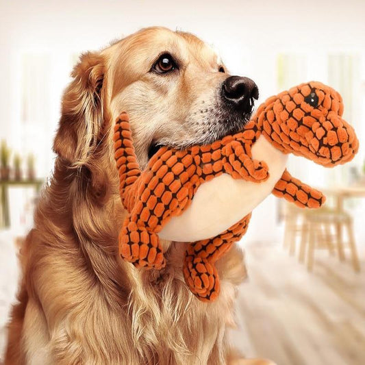 Dinosaur Pet Toys Giant Dogs Pets Interactive Dog Toys For Large Dogs Chew Toys Chihuahua Plush Stuffing Squeakers cs06jp-nn.myshopify.com