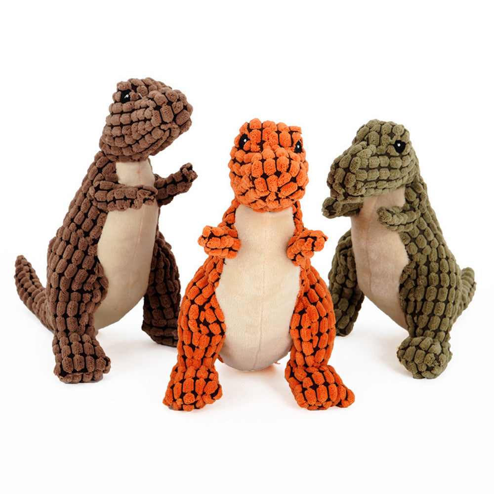 Dinosaur Pet Toys Giant Dogs Pets Interactive Dog Toys For Large Dogs Chew Toys Chihuahua Plush Stuffing Squeakers cs06jp-nn.myshopify.com