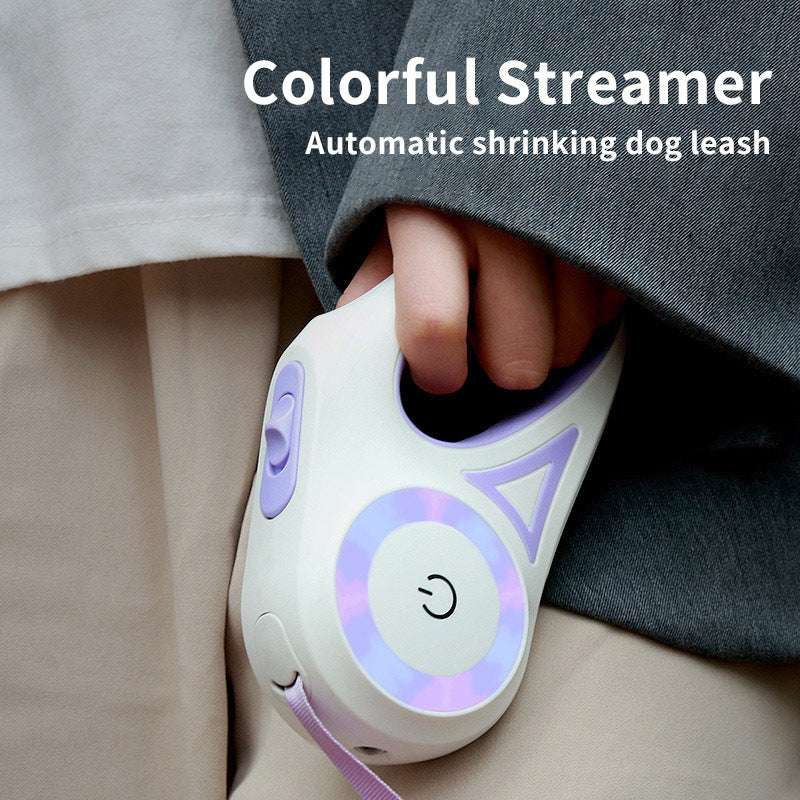 Dog Leash Retractable Leash And Dog Collar Spotlight Automatic Pet Dog cs06jp-nn.myshopify.com