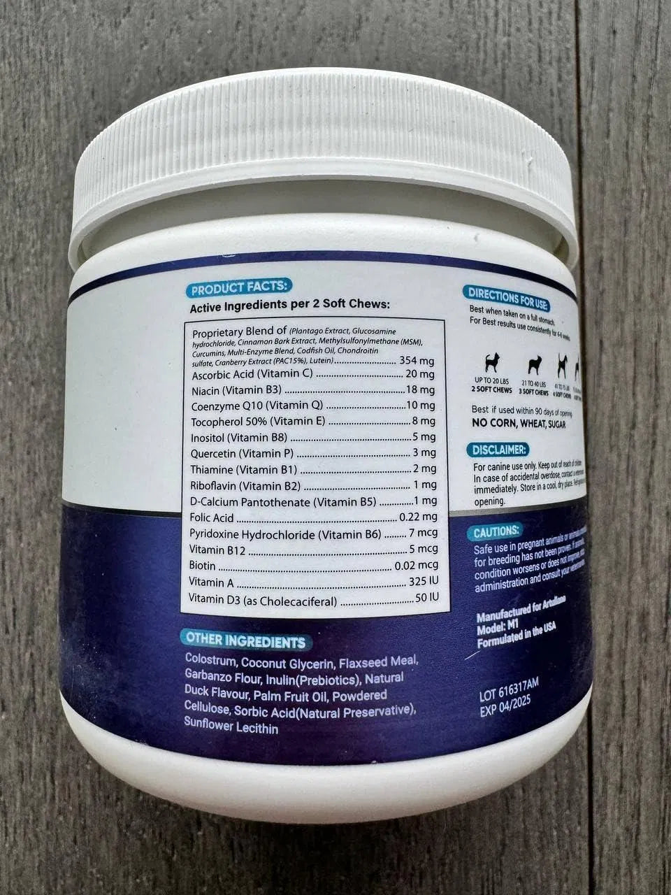 Dog Multivitamin Chewable With Glucosamine 20 In 1 Dog Vitamins And Supplements Senior & Puppy Multivitamin For Dogs Pet Joint Support Health Immunity Mobility Gut Skin 120 Chews cs06jp-nn.myshopify.com