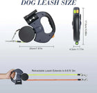 Dual Pet Leash Retractable Reflective Lead 360 Swivel Double Dog Walking Leash cs06jp-nn.myshopify.com