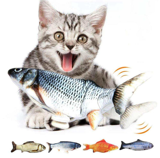 Electric Flipping Fish Toy for Cats cs06jp-nn.myshopify.com