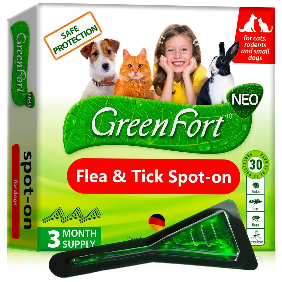 Flea And Tick Prevention For Dogs Cats Rabbits Natural Flea Treatment Home Pest Control Topical Flea Mosquito Repellent For Puppy Kitten 3 Drops For Small And Large Pet cs06jp-nn.myshopify.com