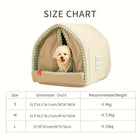 Kennel Winter Warm Small Dog House Closed cs06jp-nn.myshopify.com