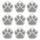 MOQ:20 pcs 2 Sides Paw Shape Customs Dog Name ID Tags Personalized cs06jp-nn.myshopify.com