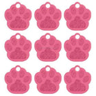 MOQ:20 pcs 2 Sides Paw Shape Customs Dog Name ID Tags Personalized cs06jp-nn.myshopify.com