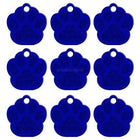 MOQ:20 pcs 2 Sides Paw Shape Customs Dog Name ID Tags Personalized cs06jp-nn.myshopify.com