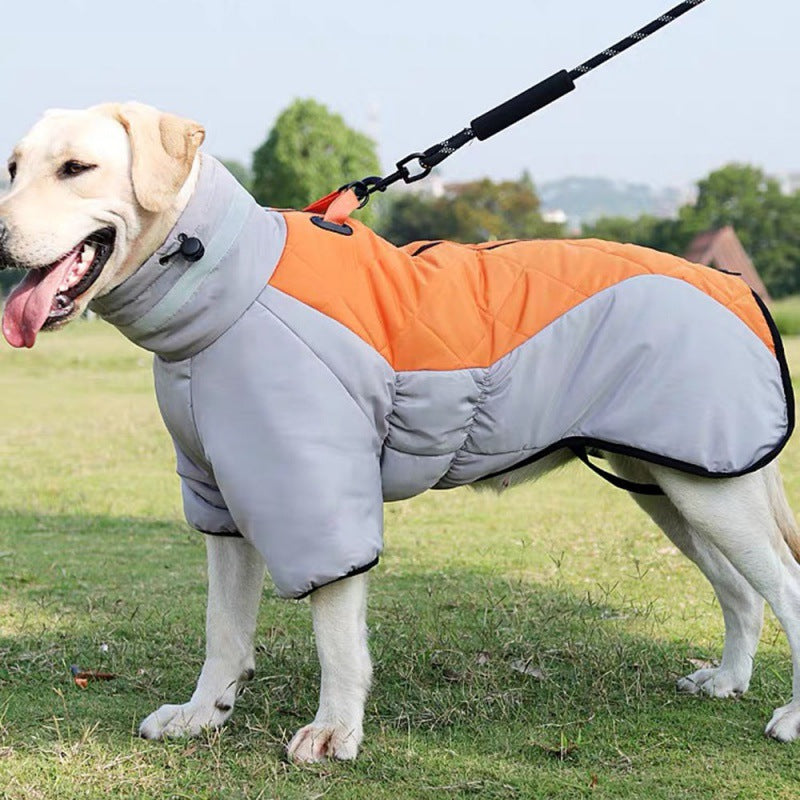 New Winter Dog Coat Waterproof Pet Clothes For Medum Large Dogs Warm Thicken Dog Vest Custome Labrador Jacket cs06jp-nn.myshopify.com
