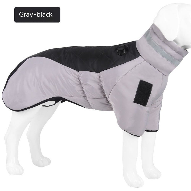 New Winter Dog Coat Waterproof Pet Clothes For Medum Large Dogs Warm Thicken Dog Vest Custome Labrador Jacket cs06jp-nn.myshopify.com