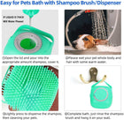 Pet Dog Shampoo Massager Brush Cat Massage Comb Grooming Scrubber cs06jp-nn.myshopify.com