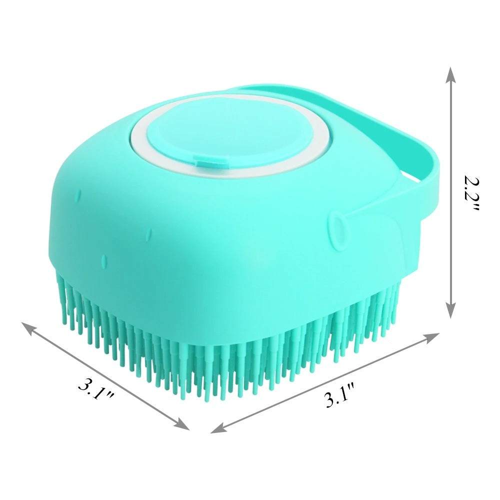 Pet Dog Shampoo Massager Brush Cat Massage Comb Grooming Scrubber cs06jp-nn.myshopify.com