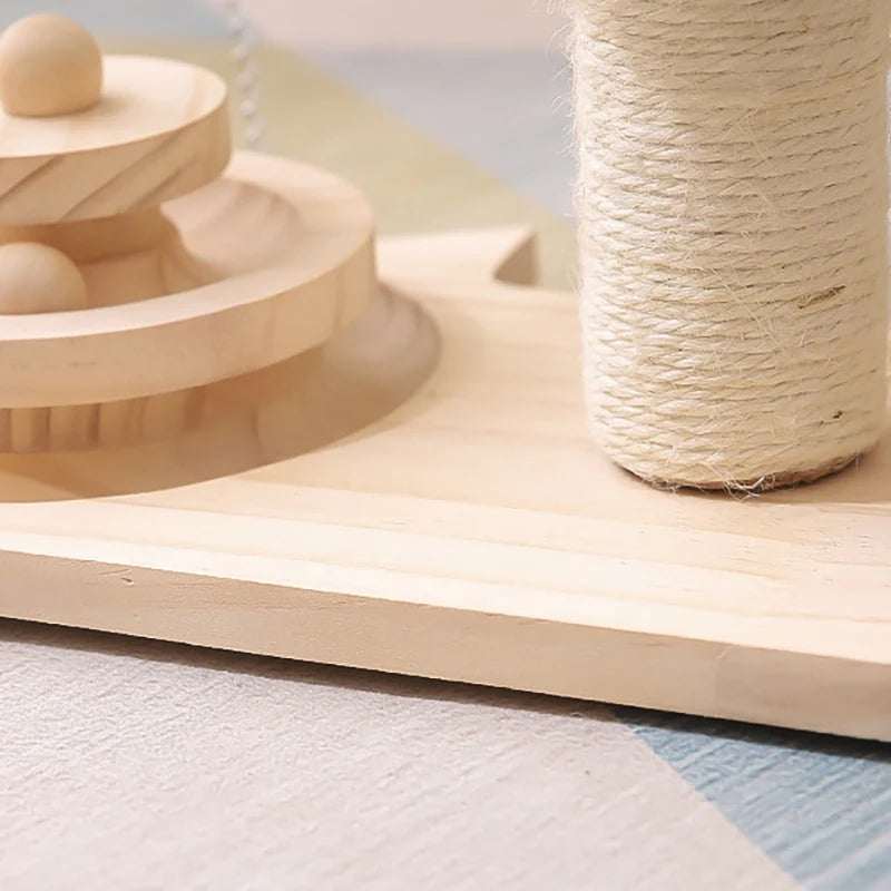 Pet Tree Scratching Post with Toy cs06jp-nn.myshopify.com