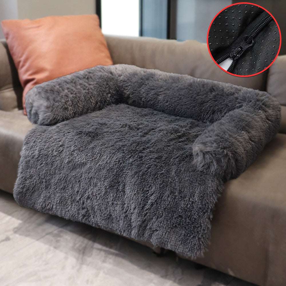 Removable Pet Dog Mat Sofa Dog Bed Soft Pad Blanket Cushion Home Washable Rug Warm Cat Bed Mat For Couches Car Floor Protector cs06jp-nn.myshopify.com
