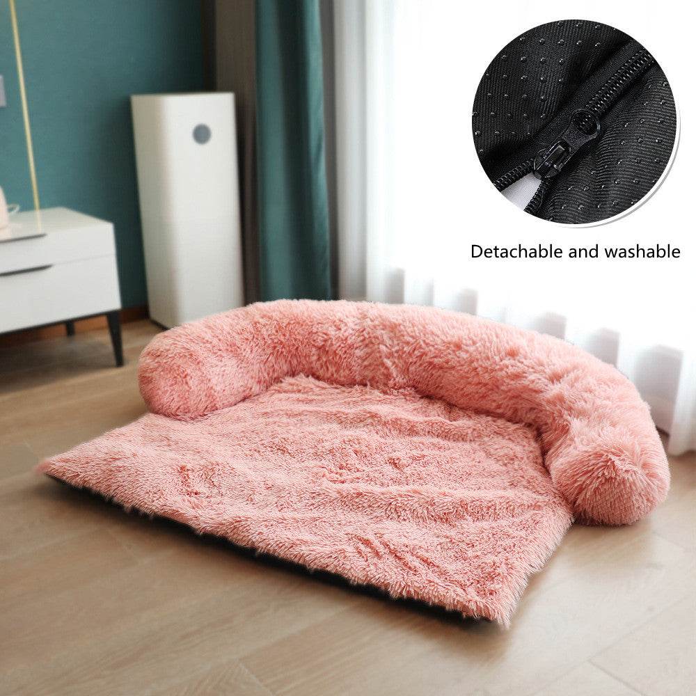 Removable Pet Dog Mat Sofa Dog Bed Soft Pad Blanket Cushion Home Washable Rug Warm Cat Bed Mat For Couches Car Floor Protector cs06jp-nn.myshopify.com