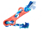 Rubber Bone Dog Chew Toy with Tug Rope -- Great for Active Dogs cs06jp-nn.myshopify.com