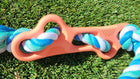 Rubber Bone Dog Chew Toy with Tug Rope -- Great for Active Dogs cs06jp-nn.myshopify.com