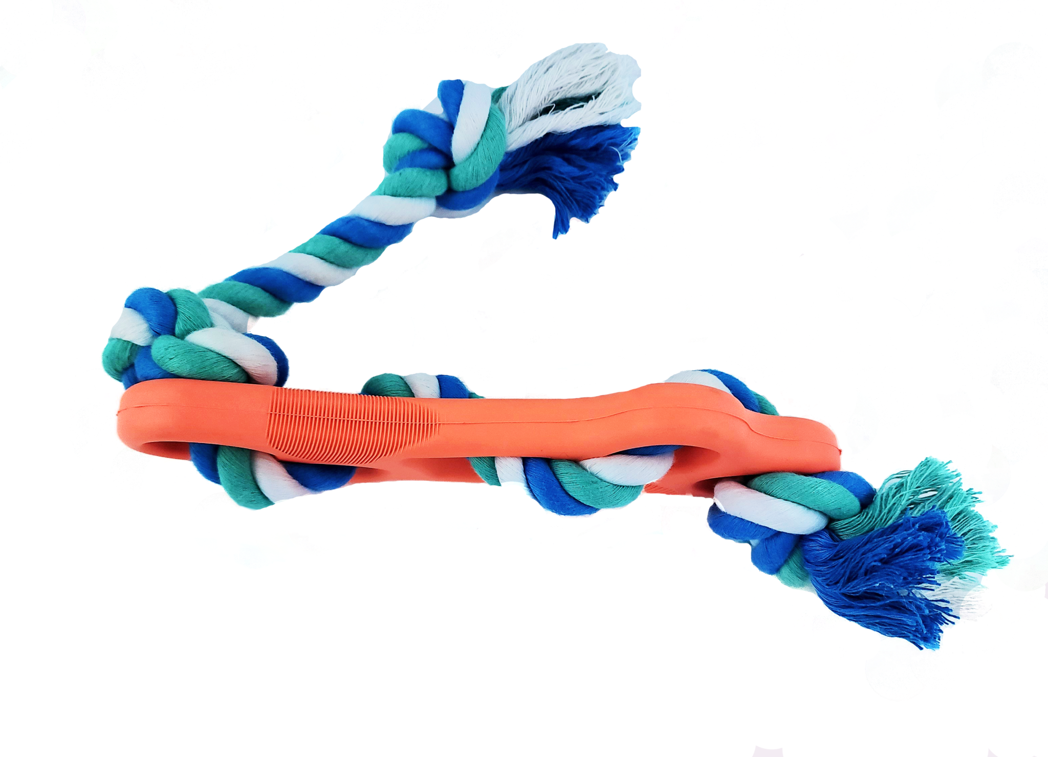 Rubber Bone Dog Chew Toy with Tug Rope -- Great for Active Dogs cs06jp-nn.myshopify.com