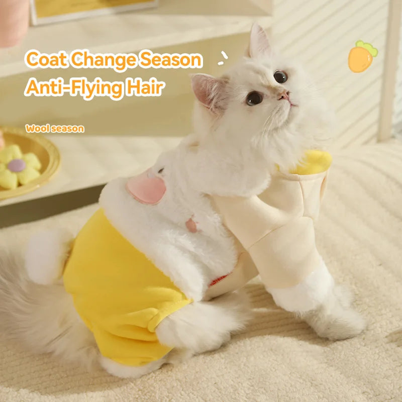 Hair Cute Pet Four-Legged Suit Winter