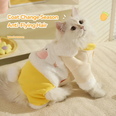 Hair Cute Pet Four-Legged Suit Winter