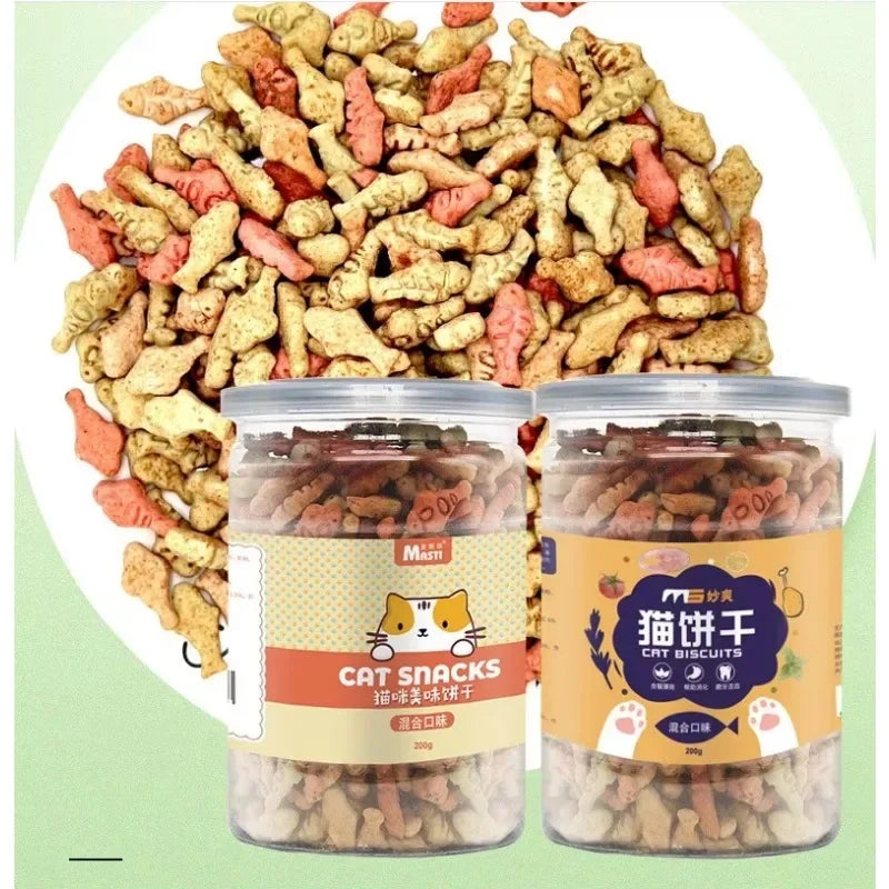Cat Biscuits Cat Teeth Grinding Snacks Broile
