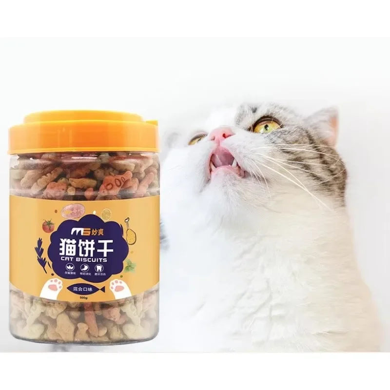Cat Biscuits Cat Teeth Grinding Snacks Broile